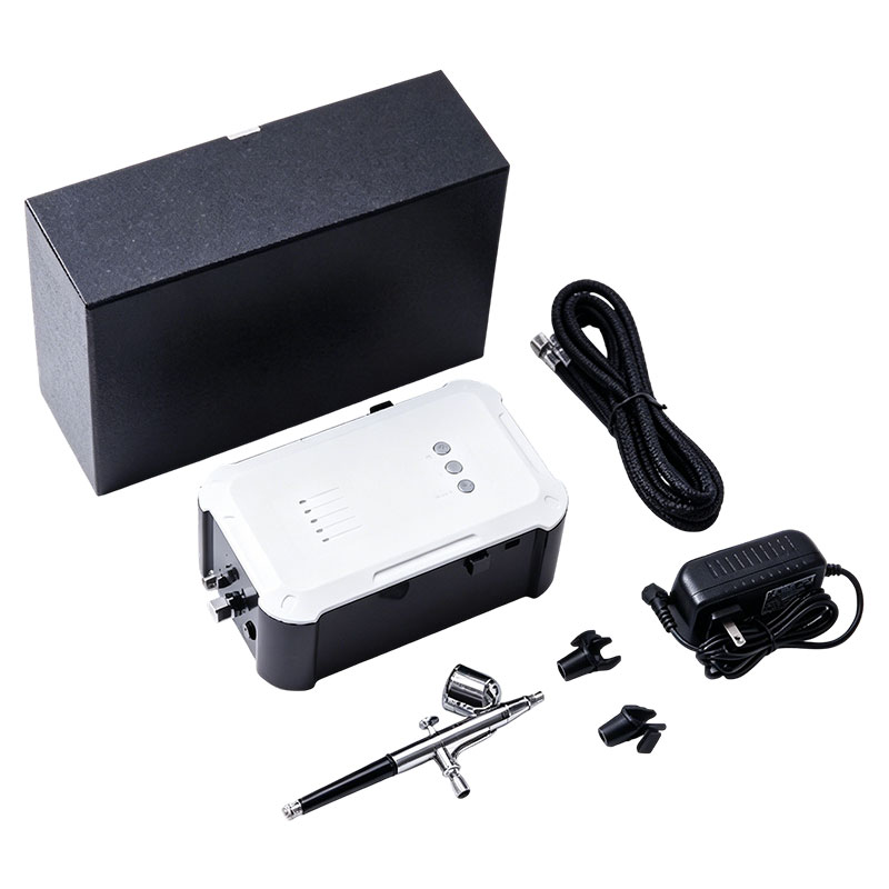 ABS Rechargeable Airbrush Compressor Kit ABS Rechargeable Airbrush Compressor Kit