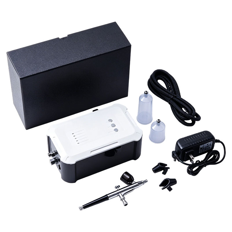 ABS Rechargeable Airbrush Compressor Kit ABS Rechargeable Airbrush Compressor Kit